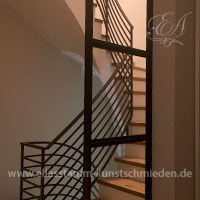 Geschmiedete Treppen