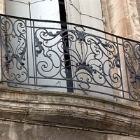 Balkongeländer Jugendstil