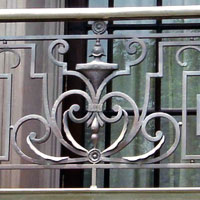 Balkongeländer Jugendstil
