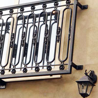 Balkongeländer Jugendstil
