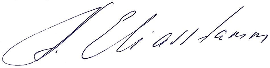 Meine Unterschrift